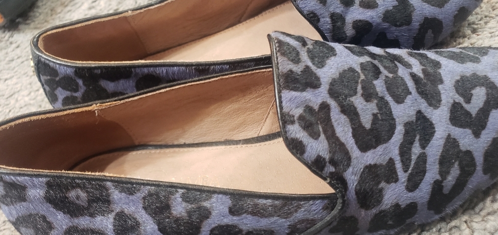 Leopard smoking slippers